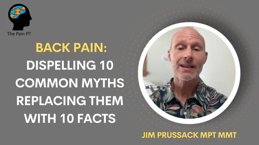 Evidence of the Week: 10 Back Myths vs. 10 Back Facts